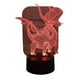thumbnail image 3 of Lampara Ilusion 3D Dragón de 7 colores, Base touch, 3 of 7