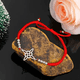 thumbnail image 3 of Pulsera nudo bruja celta cuerda roja, 3 of 3