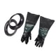 thumbnail image 2 of Par De Guantes De Servicio Pesado Con Soporte Para Guantes De 2 Piezas De 210 Mm Para Gabinete De Chorro De Arena, 2 of 5