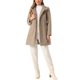 thumbnail image 2 of INSPIRE CHIC Abrigo de Mujer de Doble Botonadura con Cuello Alto y Manga Larga Midi Marrón Talla S, 2 of 6