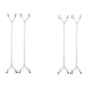 thumbnail image 1 of Cama ajustable de 4 piezas, ajustable / chapas planas, correas blancas, 1 of 1