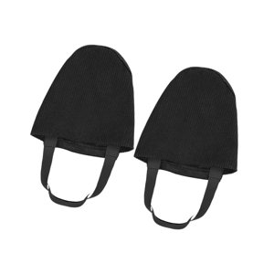 Ioensy - 2 Fundas Para Zapatos De Bolos, Prácticas Y Elásticas, Deslizadores Para Zapatos De Bolos De Baile, Color Negro