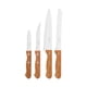thumbnail image 2 of Cuchillo 4 Piezas Dynamic Acero Inoxidable - Madera Natural, 2 of 2