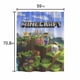 thumbnail image 4 of Minecraft Cortina de Ducha para Baño Decoración del Hogar, Cortinas de Baño Impermeables Duraderas, Cortina de Baño, Decoración de Baño para Adultos Niñas Niños, Regalos para Casa 119cmX180cm, 4 of 5
