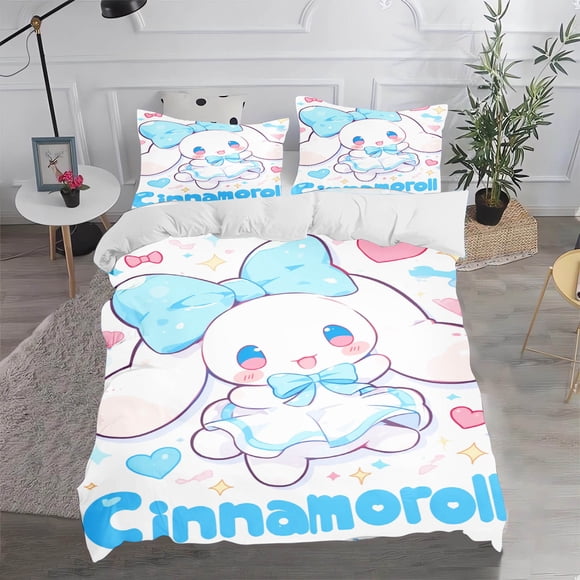 Cinnamon Dog Twin Size Bedding Sets Duvet Cover 3-Piece Set 1 Quilt Cover Suitable For Children And Adults Cartoon Home