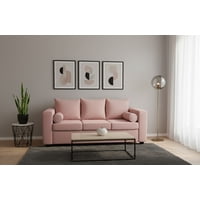 Fancy Hogar - Sofa Princess 3 Cuerpos Felpa