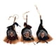 thumbnail image 2 of 1pc, Halloween Decoration Supplies Witch Muffler Pendant Party Witch Muffler Ornament, Halloween Decor, Halloween Supplies, 2 of 3