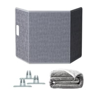 Magideal - Calentador Eléctrico Portátil Para Espacios, Calentador De Pies Con Calefacción, Aparato De Calefacción Silencioso De 3 Lados Para Oficina En Casa Deb