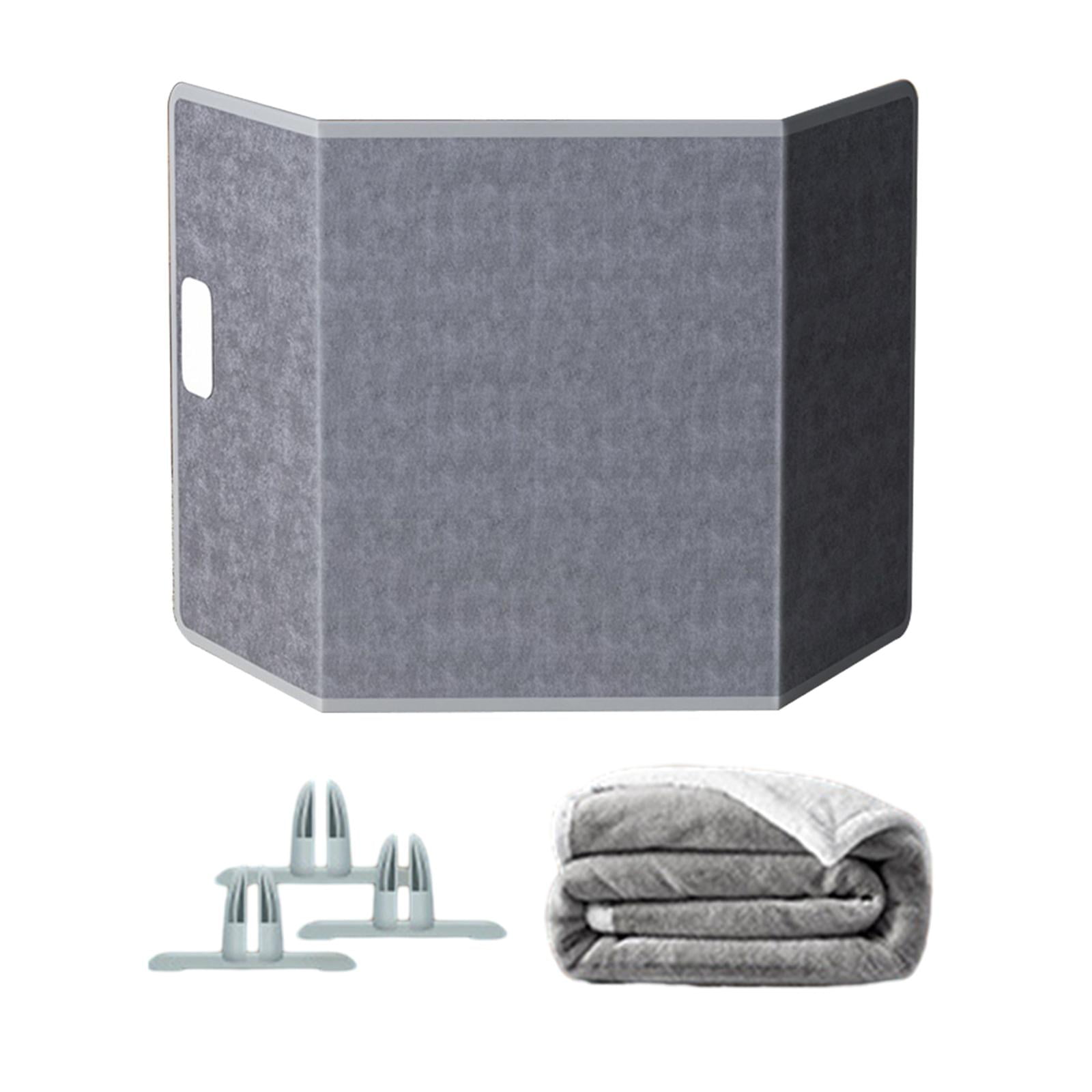 Magideal - Calentador Eléctrico Portátil Para Espacios, Calentador De Pies Con Calefacción, Aparato De Calefacción Silencioso De 3 Lados Para Oficina En Casa Deb