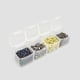 thumbnail image 2 of 28 Grid Stoage Box Stoage Case Transparente Waterprode Compartehombrest Oganizer Container fo Arte DIY Manualidads Nail Accessoies Sewing, 2 of 7