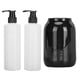 thumbnail image 4 of Calentador de aceite de masaje para una sola botella con 2 botellas vacías, calentador de aceite pequeño profesional multifunción para salón de spa, c Negro, 4 of 5