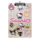 thumbnail image 1 of Sanrio Portapapeles de acrílico A4, tamaño carta estándar, carpeta con clip 31.8x 21.5CM para estudiantes, profesores y oficina, 1 of 6