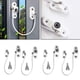 thumbnail image 3 of 4 cerraduras de seguridad para bebés de acero inoxidable, limitador de ventanas para niños, cerradura de seguridad para bebés, cerradura de seguridad para niños que evita que los niños se caigan., 3 of 8