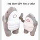 thumbnail image 3 of Peluche Tiburón Musculoso NCAIUNAE 35 cm Gris - Almohada, 3 of 7