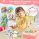 thumbnail image 2 of Gramófono para niños Ghousetec para niños pequeños con 99 tarjetas, 2 of 7