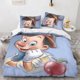 thumbnail image 1 of x1785 Bed SheetsPinocchio Bed Set ing Fantasy cartoon Bedding Set For Kids Adult Girls Boys 3-Piece Bedding Set (1 Duvet Cover + 2 Pillow Shams) nj1785, 1 of 5