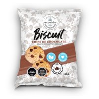 Galletas Integrales Biscuit Chips Chocolate Sin Azúcar 100 G Ecovida
