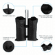thumbnail image 4 of 4pcs Waterproof Weights Sand Bag, Leg Weights For Outdoor Sun Shelter, Canopy, Tent, Leg Weights For Instant Outdoor Sun Shelter Canopy, 4 of 4