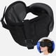 thumbnail image 1 of Almohada de viaje SARISUN Memory Foam con antifaz 3D, 1 of 3