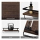 thumbnail image 3 of Set 2 Repisas Flotantes de Madera y Metal, 3 of 10