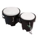thumbnail image 1 of Juego de batería Bongos de percusión de 4 "y 5", instrumento de percusión, instrumentos musicales educativos de tambor africano para niños y adultos, , negro, 1 of 4