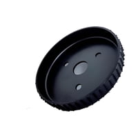 Genérica - Disco Esmeril 5 Abrasivo Para Desgaste De Madera Tipo Rueda Negro