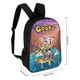 thumbnail image 2 of Goofy-theme Backpack, Campus style schoolbag Bookbag with Adjustable Shoulder Straps And Large Zip Compartment, Unisex Travel Bags., 2 of 6