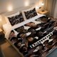 thumbnail image 1 of Damon Portrait Collage Duvet Cover Set Independence Day Celebration Bohemian Cartoon Bedding ThreePiece Set! Zipper Closure for Easy Maintenance, 1 of 1