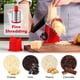 thumbnail image 2 of Rallador de queso giratorio GDL con 3 cuchillas de tambor para cocina, 2 of 9