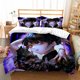 thumbnail image 1 of Wednesday 3 Pcs Comforter Set with 2 Pillowcases,Wednesday_Addams Bedding Set Sheet Set for Kids Adults,All Season Lightweight, 1 of 5