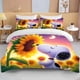 thumbnail image 1 of x1132 Bed SheetsCute Dog Cartoon Bedding Sets for Children,Bed Linen Boys Girls Pink Cute Duvet Cover Pillowcases Children gift 3-Piece Bedding Set (1 Duvet Cover + 2 Pillow Shams) nj1132, 1 of 5