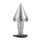 thumbnail image 5 of Protector De Parachoques Trasero Spikes Guards Para Mercedes-Benz Smart Reemplazo Plata, 5 of 5