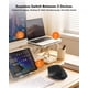 thumbnail image 5 of Mouse inalámbrico ergonómico KYSONA Bluetooth con 5 niveles de DPI, negro, 5 of 7