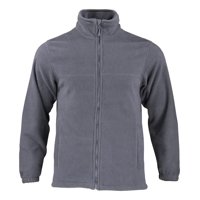 Metalfer - Polerón Micropolar Gris Con Tecnología Termica Talla M