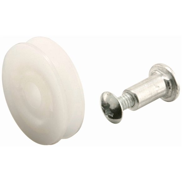 Rollo de puerta de nailon Wheel PRIME-LINE B 551, paquete de 2 unidades, 2,5 cm