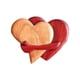 thumbnail image 2 of Adornos De Amor Para El Día De San Valentín Con Nudos De Amor En Forma De Corazón Para Aniversario De Bodas En Interiores Después De Corazones Rojos, 2 of 5