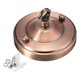 thumbnail image 2 of Techo Rose Hook Plate Chandelier Part Heavy Duty Para Sala De Estar Dormitorio Bronce Rojo, 2 of 4