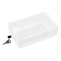 Bothyi - Caja De Bloqueo De Termostato Con Llave Transparente Para Caja De Bloqueo De Paneles De Aire Acondicionado De Pared Con Cerradura