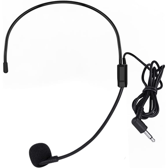 Micrófono SHIDU flexible con cable y conector de audio de 3,5 mm