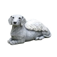 Magideal - Actriz De Perros, Escultura De Jardín, Artículo De Coleccionista, Figura De Artesanía Divertida Decoración De Animales Para La Mesa De Jardín De Balcó Estilo B