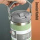 thumbnail image 2 of Mug Termo Inoxidable 600ml Verde Claro Para Café Agua, 2 of 2