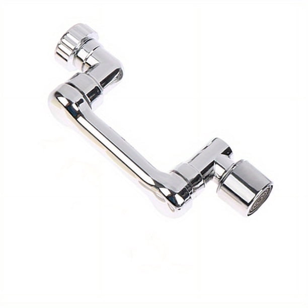 1pc Faucet Extender Aerator, 1080° Rotating Universal Faucet Extension, Swivel Faucet Aerator For Bathroom Sink