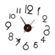 thumbnail image 2 of Reloj De Pared DIY, Kit De Reloj Grande DIY Para Decoración De Sala De Estar, Fácil De Montar, Negro, 2 of 5