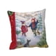 thumbnail image 3 of Funda De Almohada Navideña De 18 Pulgadas Para Sala De Estar, Estilo Granja D, 3 of 3
