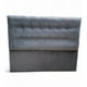 thumbnail image 1 of Respaldo De Cama King Valencia Felpa Gris, 1 of 2