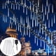 thumbnail image 1 of 1pc Outdoor Solar Meteor Rain Lights, 8 Tubes 192LEDs/288LEDs Christmas Lights String Lights For Garden Tree Holiday Party Decorations, 1 of 5