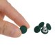 thumbnail image 4 of Uxcell 10pcs 16L Botón Cubierto de Tela de Tela 10mm Vástago de Metal Botones Redondos para Trajes Vestidos Blusas, Verde Militar, 4 of 5