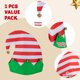thumbnail image 3 of Gorros de elfo navideño JOYIN, 3 unidades, para fiestas de Navidad para niños y adultos, 3 of 8