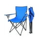 thumbnail image 1 of Silla Plegable Camping Porta Vasos Apoya Brazos Azul, 1 of 2