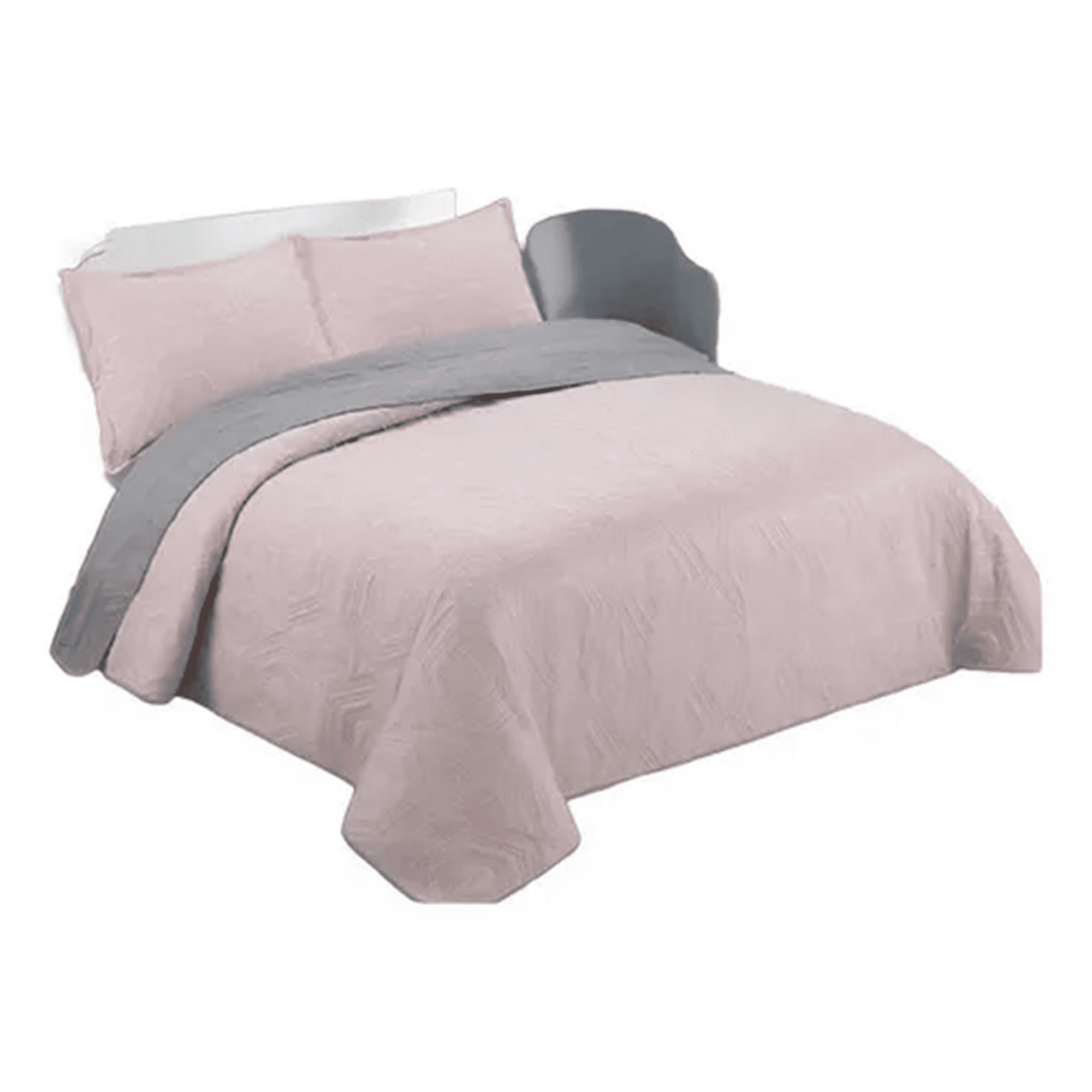 Genérico - Quilt Verano Gris King Super King